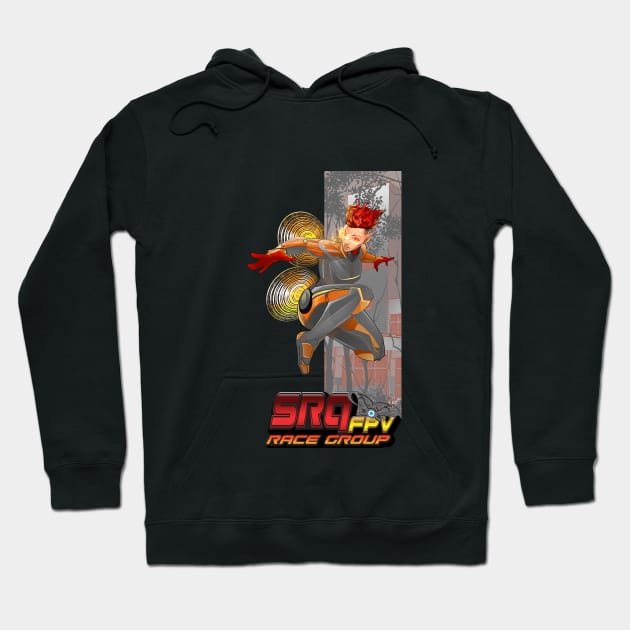 SRQ FPV Race Group Hoodie by RjohnArt